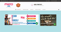 Desktop Screenshot of metoprint.com